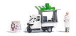Busch 7991 HO/OO Gauge Piaggio Ape Ice Cream Truck