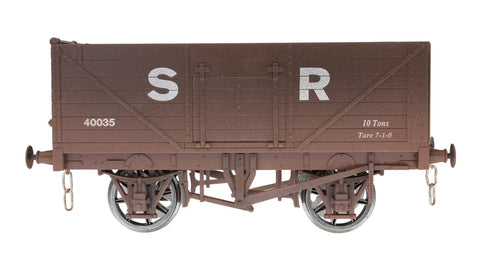 Dapol 7F-071-045W O Gauge 7 Plank Wagon SR 40035 Weathered