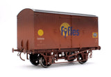 Dapol 7F-016-009W O Gauge Banana Van Fyffes Bauxite Large Logo B570027 Weathered