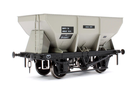 Dapol 7F-033-003 O Gauge 24t Steel Hopper Grey B436917 Empty to Ardley WR