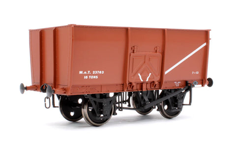 Dapol 7F-041-003 O Gauge 14t Slope Sided Mineral Wagon Bauxite MOT 23763