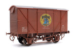 Dapol 7F-056-034W O Gauge Standard Plywood Van Brewdog Wingman IPA Weathered