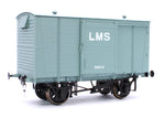 Dapol 7F-065-001 O Gauge LMS Standard 12T Van Grey 505010