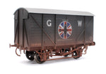 Dapol 7F-066-012W O Gauge GW Standard 12t Van VE Day 80th Anniversary Navy Weathered