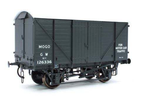 Dapol 7F-068-002 O Gauge 12t Mogo Van Great Western Grey 126336