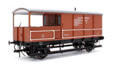 Dapol 7F-300-008 O Gauge Toad 20t Brake Van (Diagram AA21) GWR Bauxite W17445