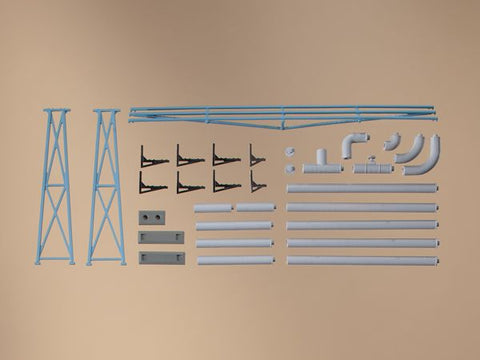 Auhagen 80104 HO/OO Gauge Pipe Conduits Kit