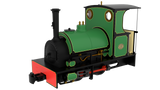 Rapido Trains 814003 OO-9 Gauge Peckett & Sons Cranmore Class – Bowaters Style Light Green