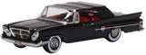 Oxford Diecast 87CC61002 1:87/HO Gauge Chrysler 300 Convertible 1961 (closed) Black