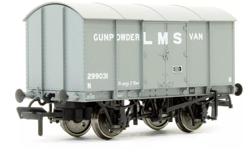 Rapido Trains 902007 OO Gauge Gunpowder Van LMS No.299031 (RCH Pattern)