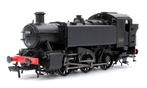 Rapido Trains 904501 OO Gauge 15xx BR Unlined Black No Emblem 1506 DCC Sound