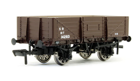 Rapido Trains 906005 OO Gauge 5 Plank Wagon SR Brown (Post-1936) 14283
