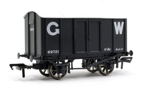 Rapido Trains 908003 OO Gauge Iron Mink No.69721- GWR Grey (25" Letters)