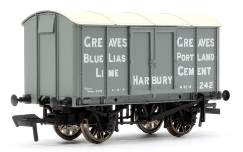 Rapido Trains 908029 OO Gauge 'Not Quite Mink' Greaves of Harbury Metal-Bodied Van No.242