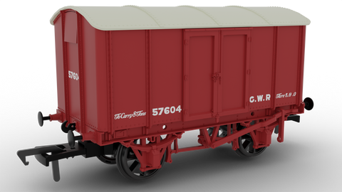 Rapido Trains 908036 OO Gauge Iron Mink – GWR Red No.57604