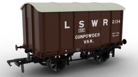 Rapido Trains 908046 OO Gauge Not Quite Mink’ – LSWR Brown No.2134