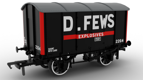 Rapido Trains 908053 OO Gauge Not Quite Mink’ – D. Fews Explosives No.2264