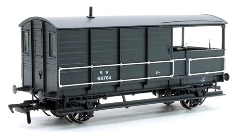 Rapido Trains 918005 OO Gauge GWR Dia. AA20 ‘Toad’ 68764, small GWR lettering