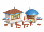 Walthers 931-919 HO Gauge Food Stands (2) Kit