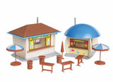 Walthers 931-919 HO Gauge Food Stands (2) Kit