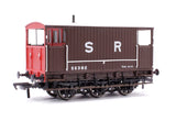 Rapido Trains 931003 OO Gauge SECR 6 Wheel Brake Van - No.55382 - SR pre-36 livery