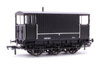 Rapido Trains 931010 OO Gauge SECR 6 Wheel Brake Van 80383 - Engineers Black