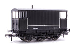 Rapido Trains 931010 OO Gauge SECR 6 Wheel Brake Van 80383 - Engineers Black