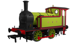 Rapido Trains 932001 OO Gauge NER H Class – No.24, NER Saxony Green Livery (1888)