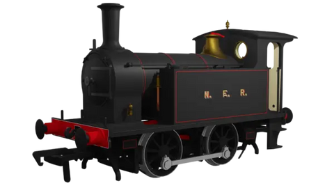 Rapido Trains 932003 OO Gauge NER H Class – No.1303 NER Lined Black