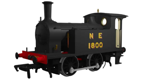 Rapido Trains 932505 OO Gauge LNER Y7 – No.1800 NE Wartime Livery DCC SOUND