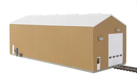 Walthers 933-2985 HO Gauge Modern Single Track Engine House Kit