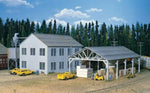 Walthers 933-3059 HO Gauge Planing Mill and Shed Main Building Kit