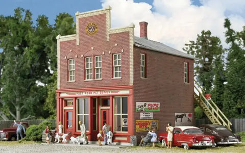 Walthers 933-3660 HO Gauge Post Road Pet Supply Store Kit