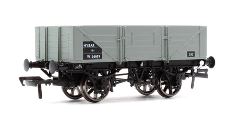 Rapido Trains 943011 OO Gauge 5 Plank Wagon Diagram O11 – BR No.W24079