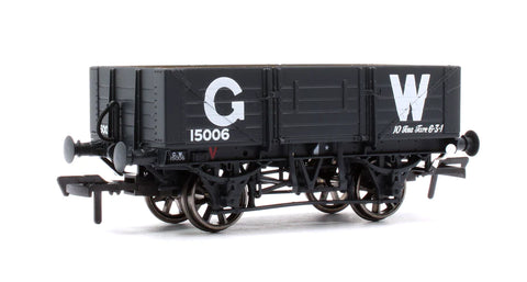 Rapido Trains 943015 OO Gauge 5 Plank Wagon Diagram O15 – GWR No.15006