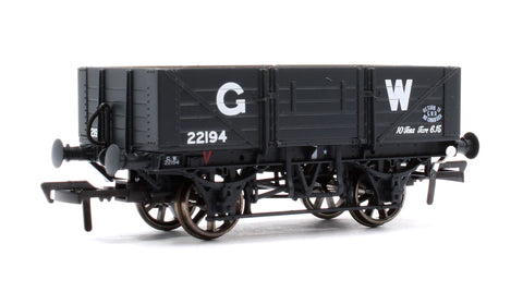 Rapido Trains 943016 OO Gauge 5 Plank Wagon Diagram O15 – GWR No.22194