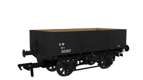 Rapido Trains 943019 OO Gauge 5 Plank Wagon Diagram O15 – GWR No.30307