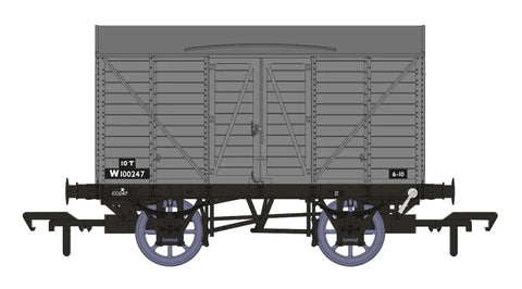 Rapido Trains 944022 OO Gauge Mink Wagon Diagram V16 – Van BR No.W100247