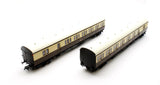Rapido Trains 946002 OO Gauge Dia E140 B Set Coaches – GWR Inter-War Livery (1930-1934)