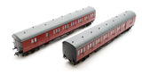 Rapido Trains 946003 OO Gauge Dia E140 B Set Coaches – BR Crimson
