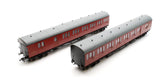 Rapido Trains 946004 OO Gauge Dia E140 B Set Coaches – BR Crimson