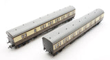 Rapido Trains 946010 OO Gauge Dia E140 B Set Coaches – GWR Post-War Lined Livery