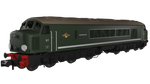 Rapido Trains 948502 N Gauge D7 “Ingleborough” Plain BR Green (DCC Sound)