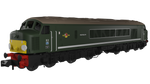 Rapido Trains 948503 N Gauge D2 “Helvellyn” BR Green With Small Yellow Panel (DCC Sound)