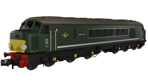 Rapido Trains 948504 N Gauge D5 “Cross Fell” BR Green With Small Yellow Panel (DCC Sound)