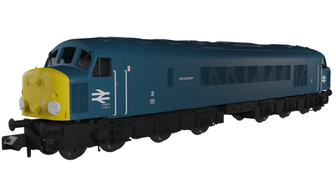 Rapido Trains 948506 N Gauge Class 44 – 3 “Skiddaw” BR Blue (DCC Sound)