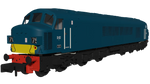 Rapido Trains 948604 N Gauge Class 45 D92 BR Early Blue With Small Yellow Panels DCC Sound