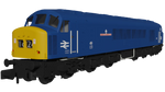 Rapido Trains 948605 N Gauge Class 45 49 “The Manchester Regiment” BR Blue With Headcode Blinds DCC Sound