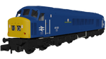 Rapido Trains 948606 N Gauge Class 45 45123 “The Lancashire Fusilier” BR Blue With Headcode Blinds DCC Sound