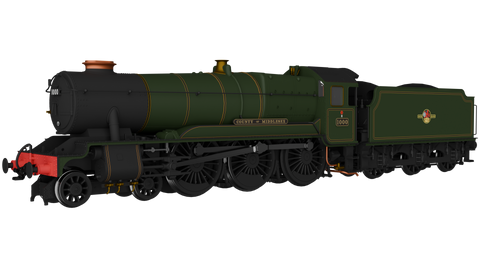 Rapido Trains 954509 OO Gauge GWR County No.1000 ‘County of Middlesex’ BR Lined Green Late Crest - DCC SOUND